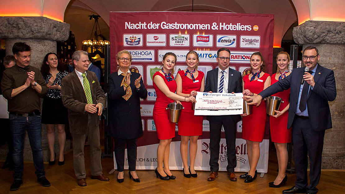 14. Nacht der Gastronomen Gastronomenfest im Ratskeller der Stadt Leipzig 